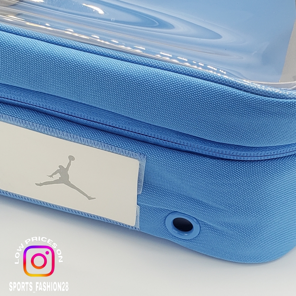 Nike Air Jordan Shoe Bag Box University North Carolina Blue 9A0776 B9F NWT Unc - Picture 5 of 6